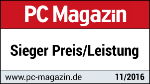 PC Magazin Sieger Preis/Leistung